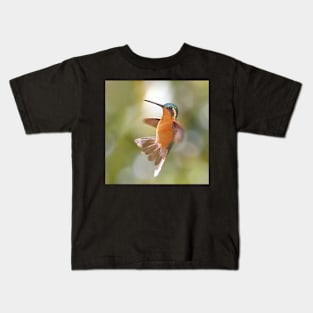 Hummingbird Acrobatics Kids T-Shirt